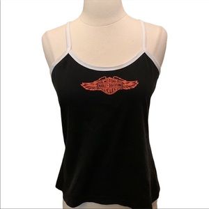 Harley Davidson Black Big Sur Tank Top